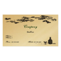 Winery Business Card