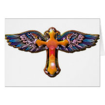 Winged Cross Cards