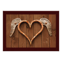 Winged Heart Invitation