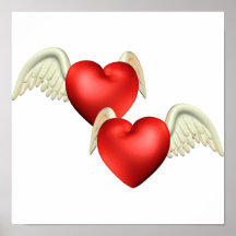Winged Heart Poster