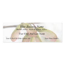 Winged Maple Seed Pods Business Card