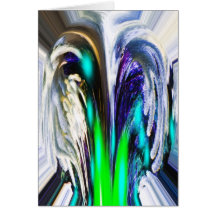 Winged spirit of nature card