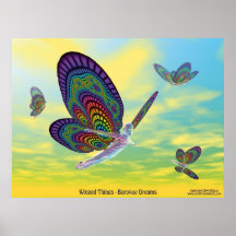 Winged Things - Baroque Dreams Poster