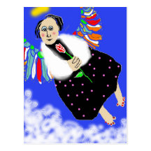 Wings Above My Wind Postcard