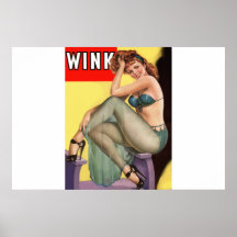 Wink Print