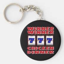 WINNER WINNER CHICKEN DINNER KEY CHAINS