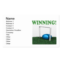 Winning Business Card Template