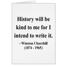 Winston Churchill Quote 7a Greeting Cards