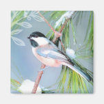 Winter Bird Magnet