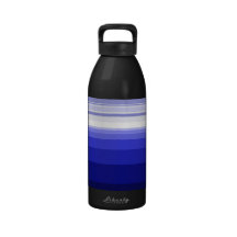 Winter Blue Reusable Water Bottle