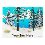 Winter Cardinal Post Card