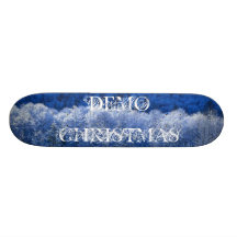 Winter, DEMOCHRISTMAS Skateboard Deck
