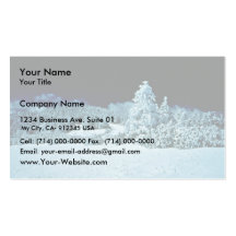 Winter Forest Business Cards