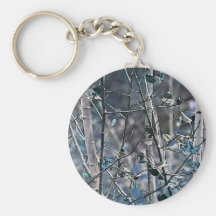 Winter Forest Key Chain