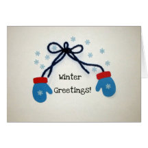 Winter Greetings! Greeting Cards