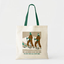 Winter in New York State Bags