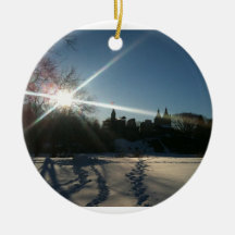 Winter In NYC Christmas Ornament
