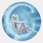 Winter Moon Sticker