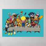 Winter Olympic ver.the Last Supper posters