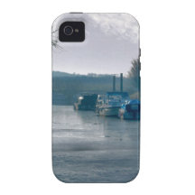 Winter on the Canal iPhone 4 Case
