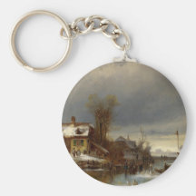 Winter Pleasure - Wintervergnugen Key Chain