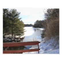 Winter Scene Art Photo
