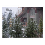 Winter Scene at Whistler, B.C. Postcard