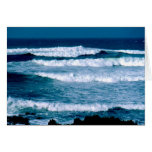 Winter sea in St Ouen's bay, Jersey Cards