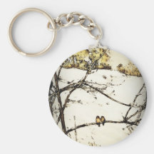 Winter Snow and Cold Keychains