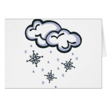 winter snow greeting cards