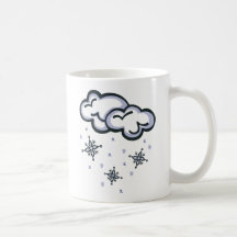 winter snow mug