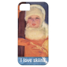 Winter sports - Fashion on the piste iPhone 5 Cases