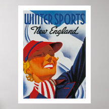 Winter Sports New England Print