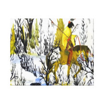 Winter Warrior Gallery Wrap Canvas