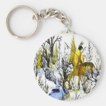 Winter Warrior Key Chain