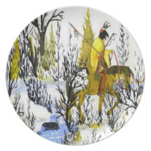 Winter Warrior Party Plate