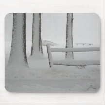 Winter White 2 Mousepad
