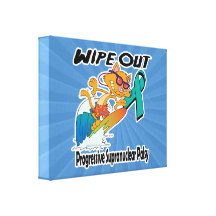 Wipe Out Progressive Supranuclear Palsy Gallery Wrapped Canvas