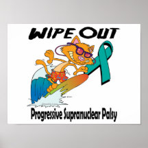 Wipe Out Progressive Supranuclear Palsy Posters