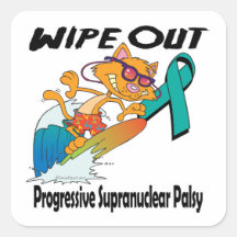 Wipe Out Progressive Supranuclear Palsy Stickers