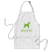 Wire Fox Terrier Aprons