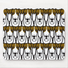 Wire Fox Terriers Mouse Pad