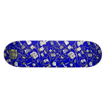 Wired for Radness Custom Skate Board