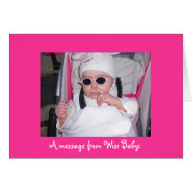 Wise Birthday Baby Greeting Card
