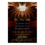 Wise Owl Fractal Mini Flyer Business Card Templates