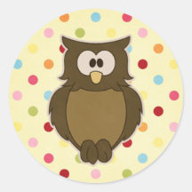 Wise Owl Stickers