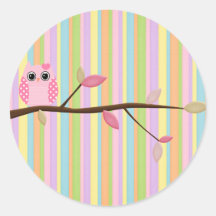 Wise Owl Stickers