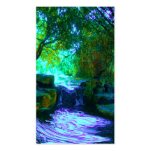 wishing waters business card template