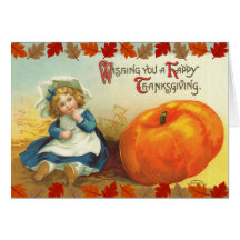 Wishing You a Happy Thanksgiving Greeting Card