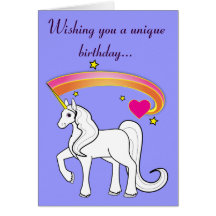Wishing You a Unique Birthday... Greeting Card